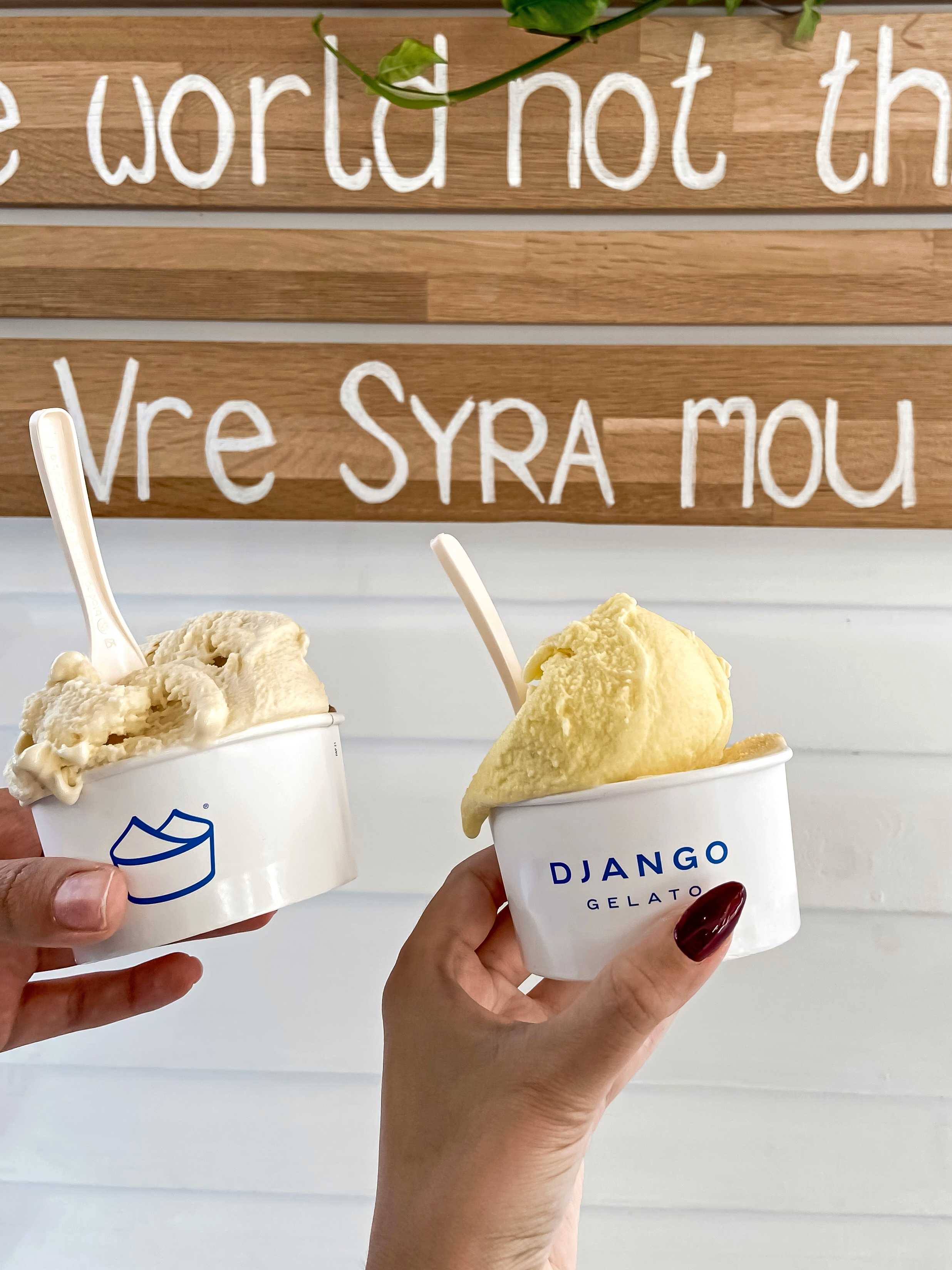 Το Django gelato φέρνει λίγη δροσιά στην Αθήνα!